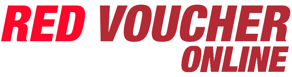 Red Voucher Online Logo